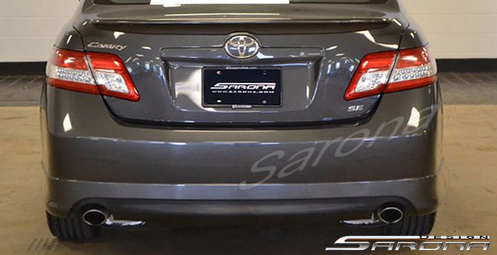 Custom Toyota Camry  Sedan Rear Lip/Diffuser (2007 - 2012) - $299.00 (Part #TY-002-RA)